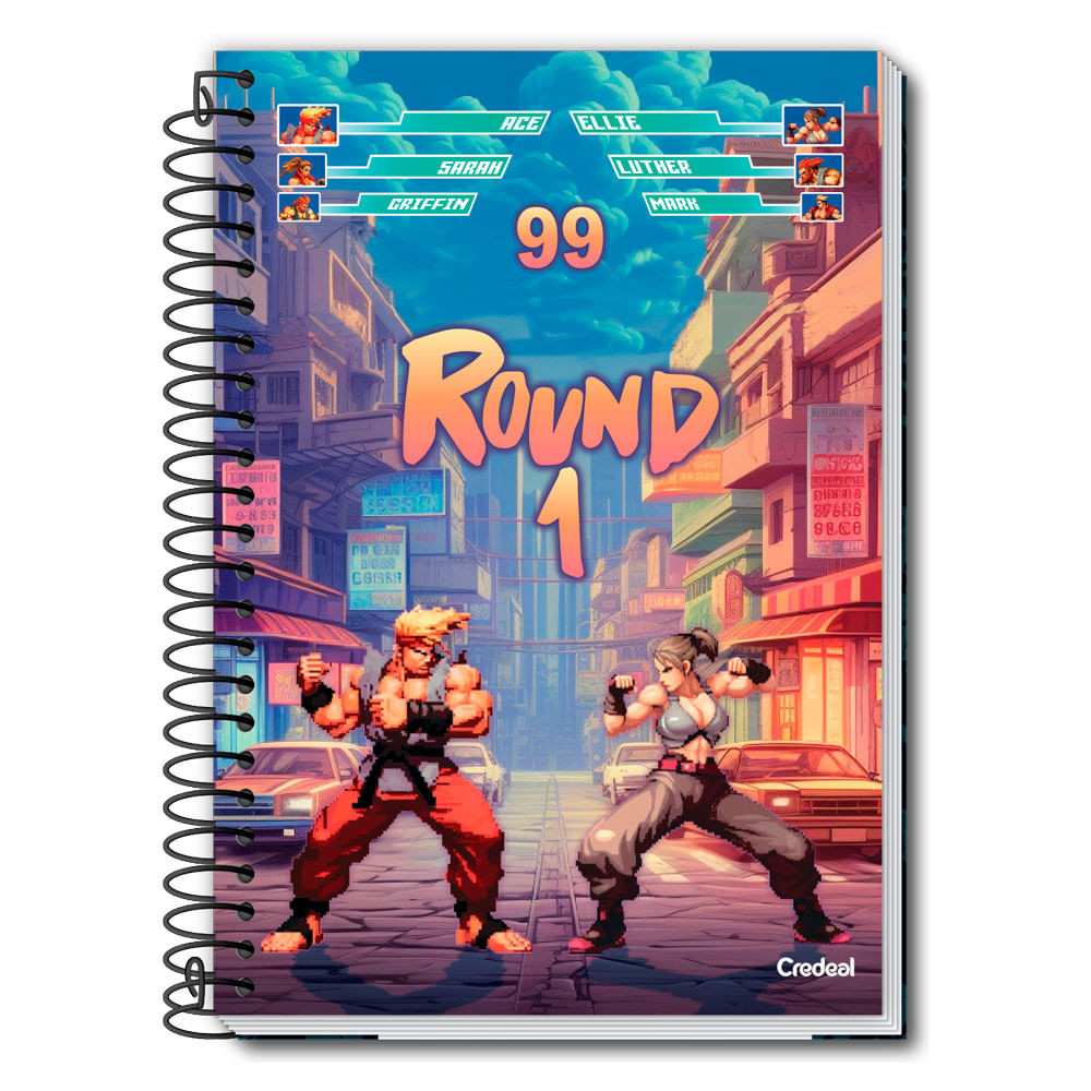 Caderno Universitário 10 Matérias: Organize-se!