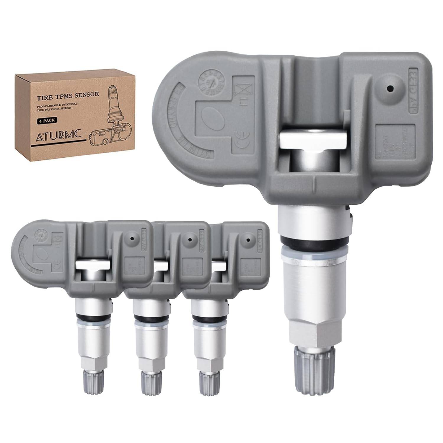 Kit 4 Sensores TPMS 433MHz: Segurança e Precisão para seu Chevy, Cadillac e Buick
