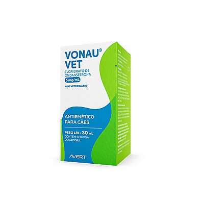 Vonau Vet 30ml: Alívio Rápido para Náuseas em Cães