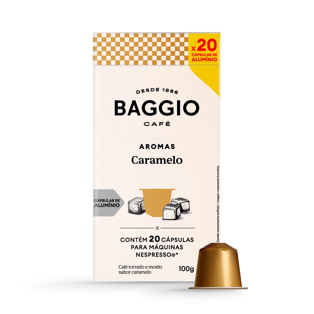 Café Baggio Caramelo: Sabor Intenso em Cápsulas