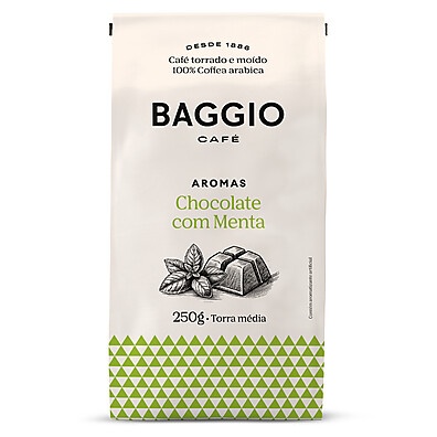 Café Baggio Chocolate com Menta: Sabor Único!