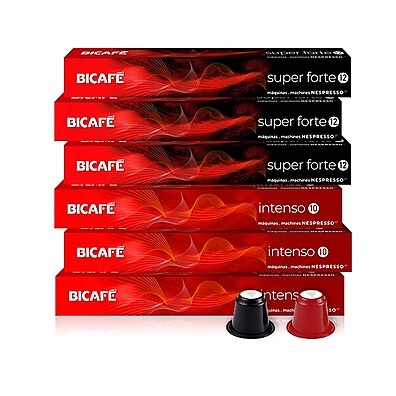 Café Bicafé Red: Kit 60 Cápsulas Nespresso®*