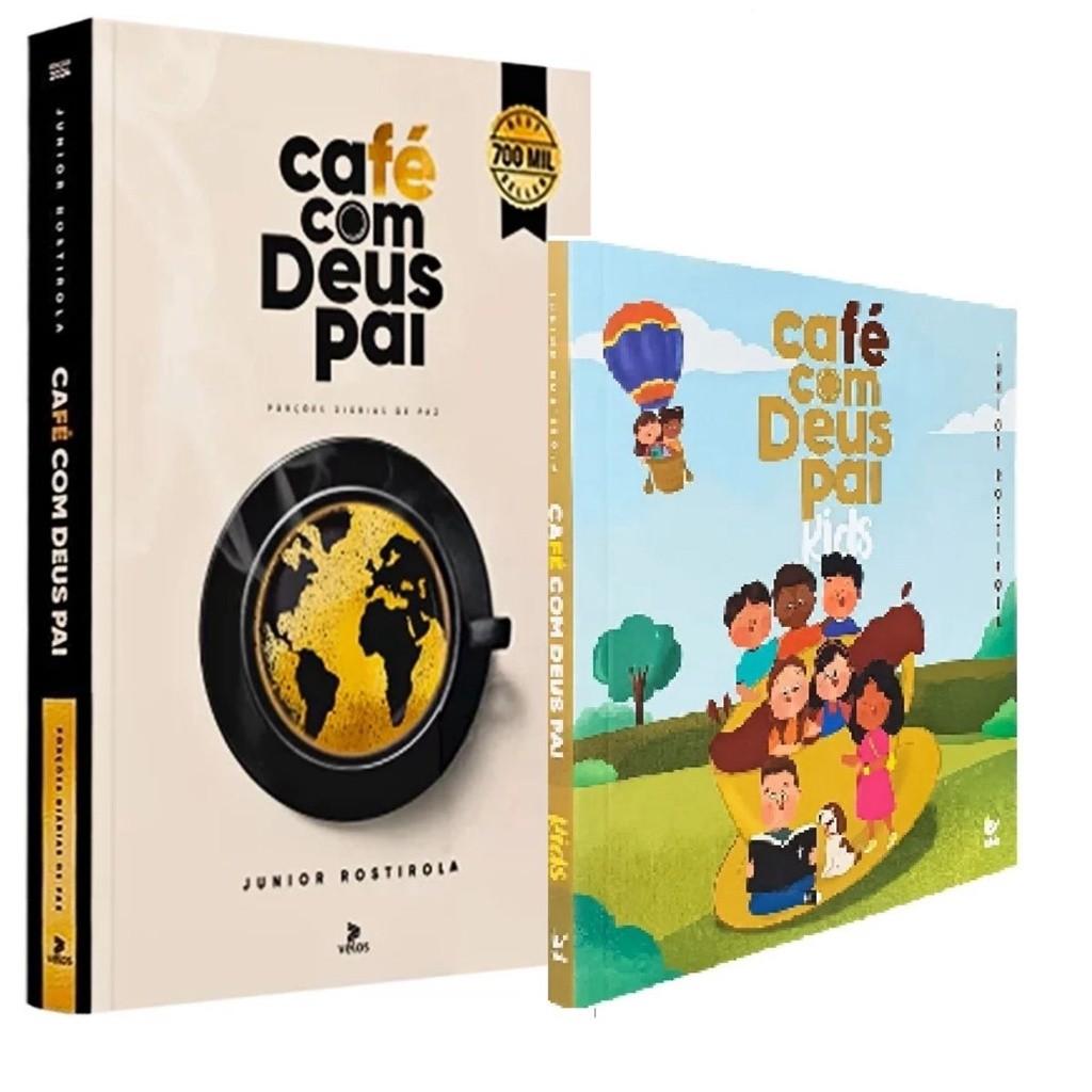 Café com Deus: Kit 2 Livros + Kids