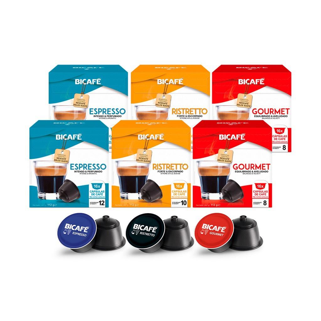Café Dolce Gusto: Kit 96 Cápsulas Bicafé