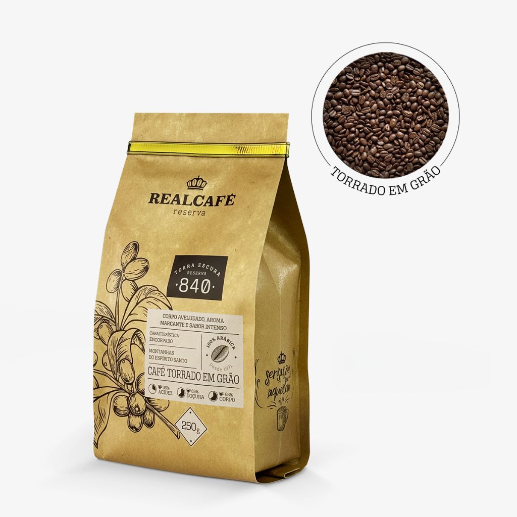 Café Especial Realcafé Reserva 840: Torra Intensa 100% Arábica 250g