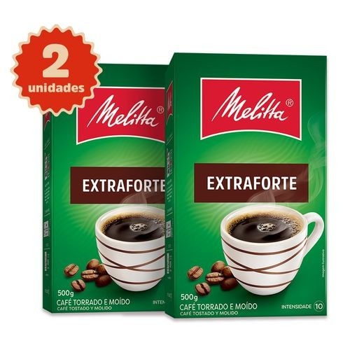 Café Melitta® Extra Forte: Sabor Intenso em Dobro!