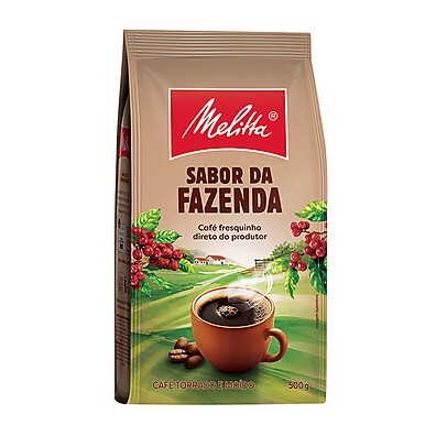 Café Melitta Sabor da Fazenda 500g: Frescor e Sabor Direto do Produtor