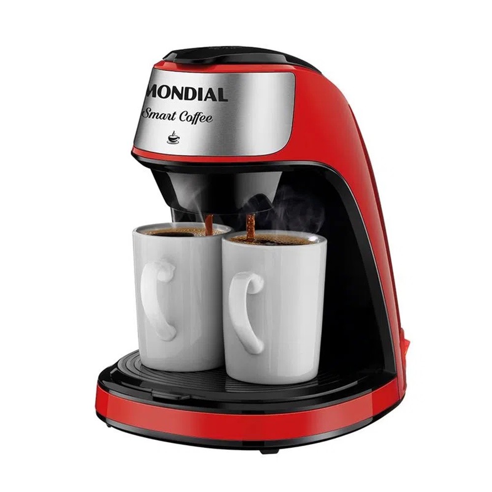 Cafeteira Mondial Smart Coffee: 2 Xícaras em Minutos!