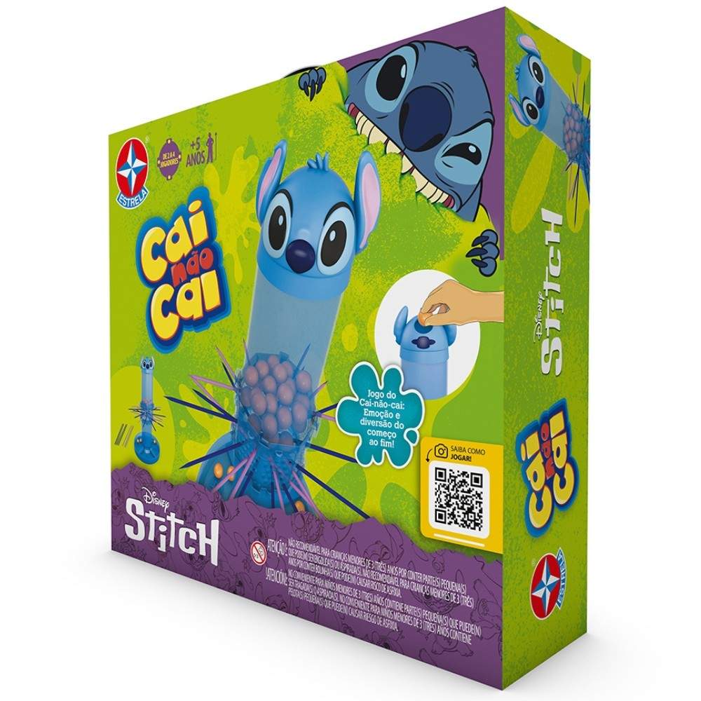 Cai Não Cai Stitch: O Jogo de Equilíbrio Divertido!