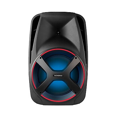 Caixa Amplificada Mondial CM 550 Bluetooth 550W – Potência e Conexão!