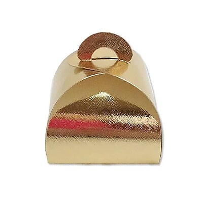 Caixa Bem Casado Ouro: Elegância para Lembrancinhas