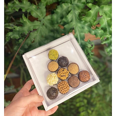 Caixa Brigadeiro Natal Rizzo: Elegância para Seus Doces