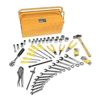 Caixa de Ferramentas 68 Peças: Kit Completo!