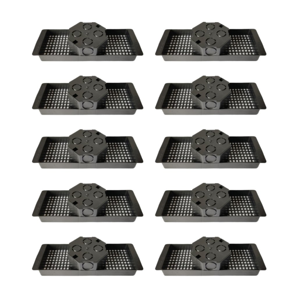 Caixa de Luz Laje 30cm Brascom: Kit 10 Unidades!