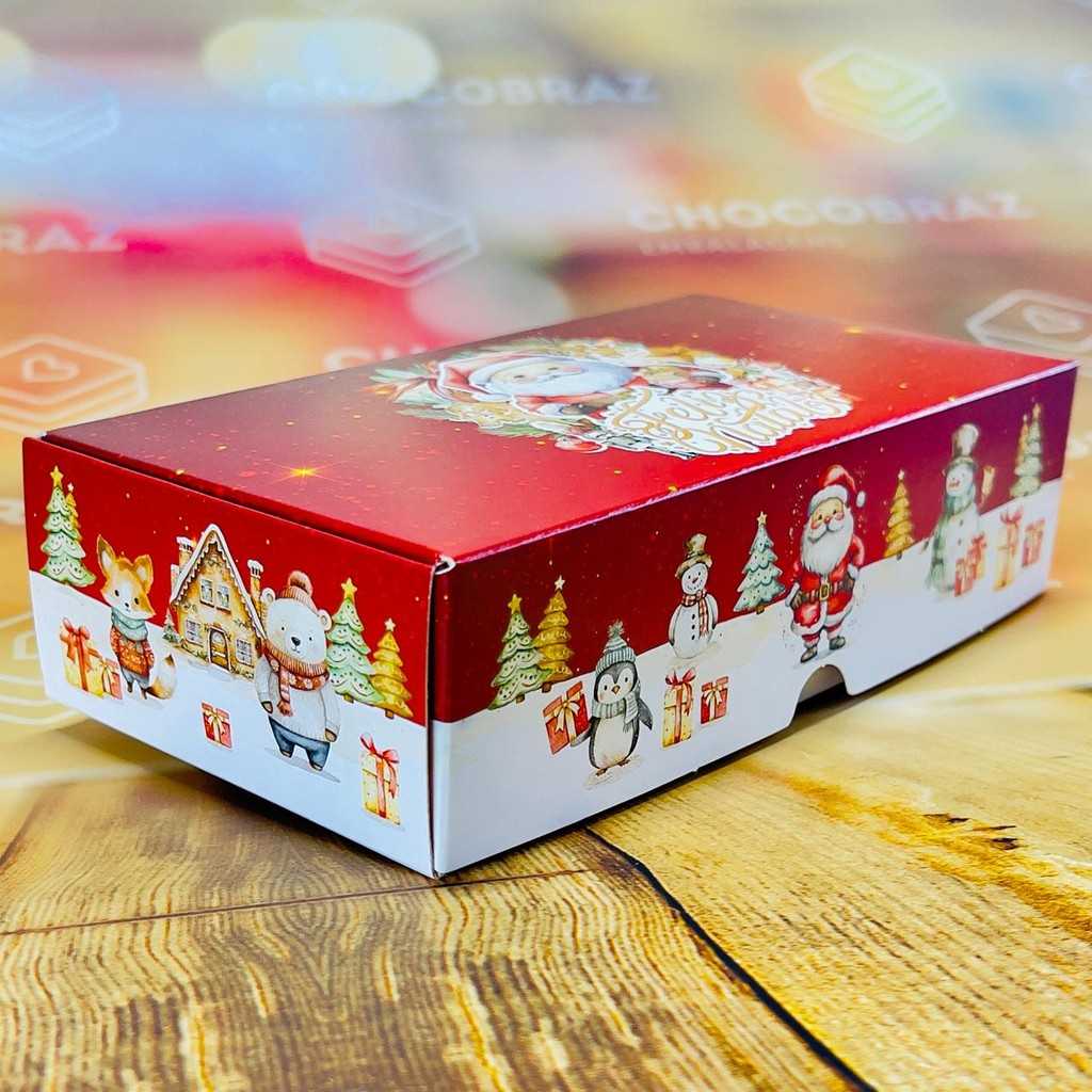 Caixa de Natal Encantado: Embale Seus Doces!