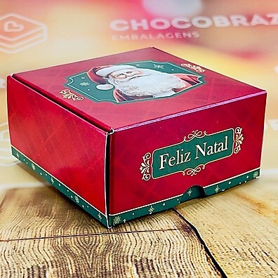 Caixa de Natal Noel: Embalagens para 4 Doces