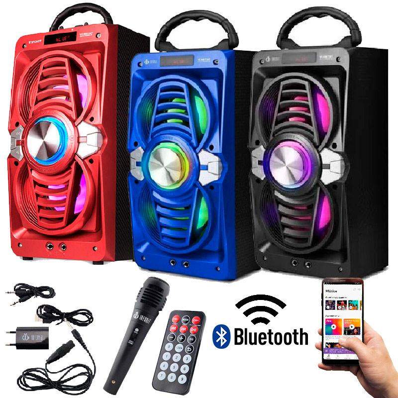 Caixa de Som Bluetooth 12W: Potência e Diversão!