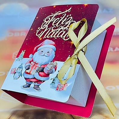 Caixa Doce Natal Encantado: Embalagem Perfeita!