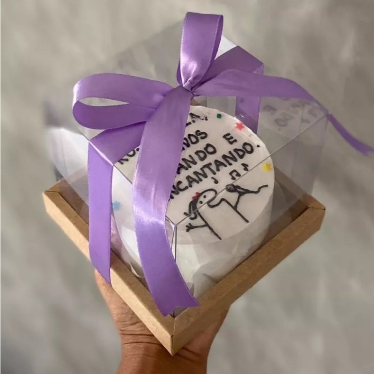 Caixa Kraft para Panetone 250g: Elegância e Praticidade