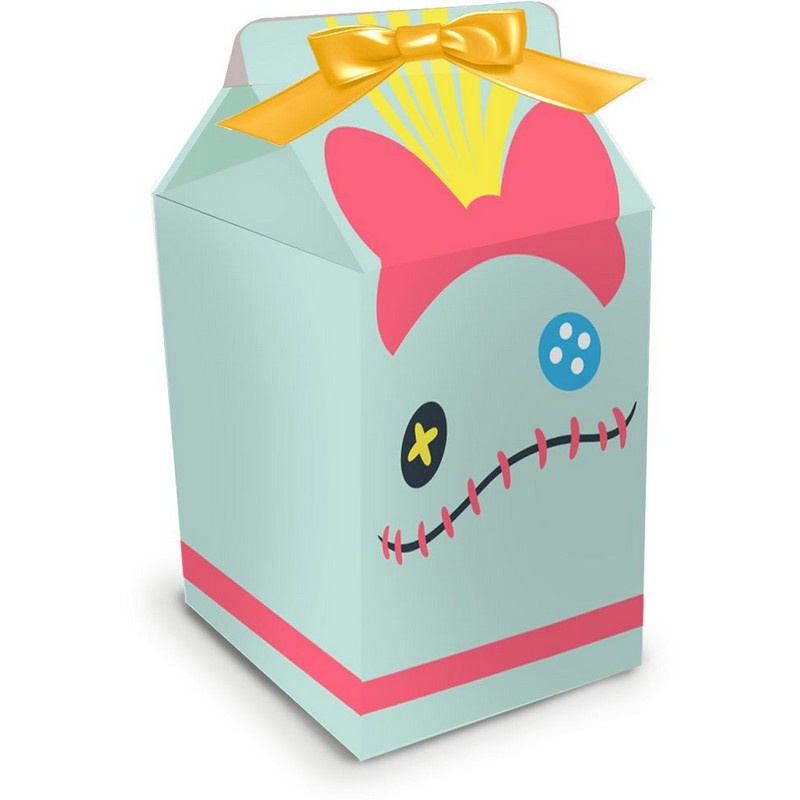 Caixa Leiteira Stitch: Decore Sua Festa!