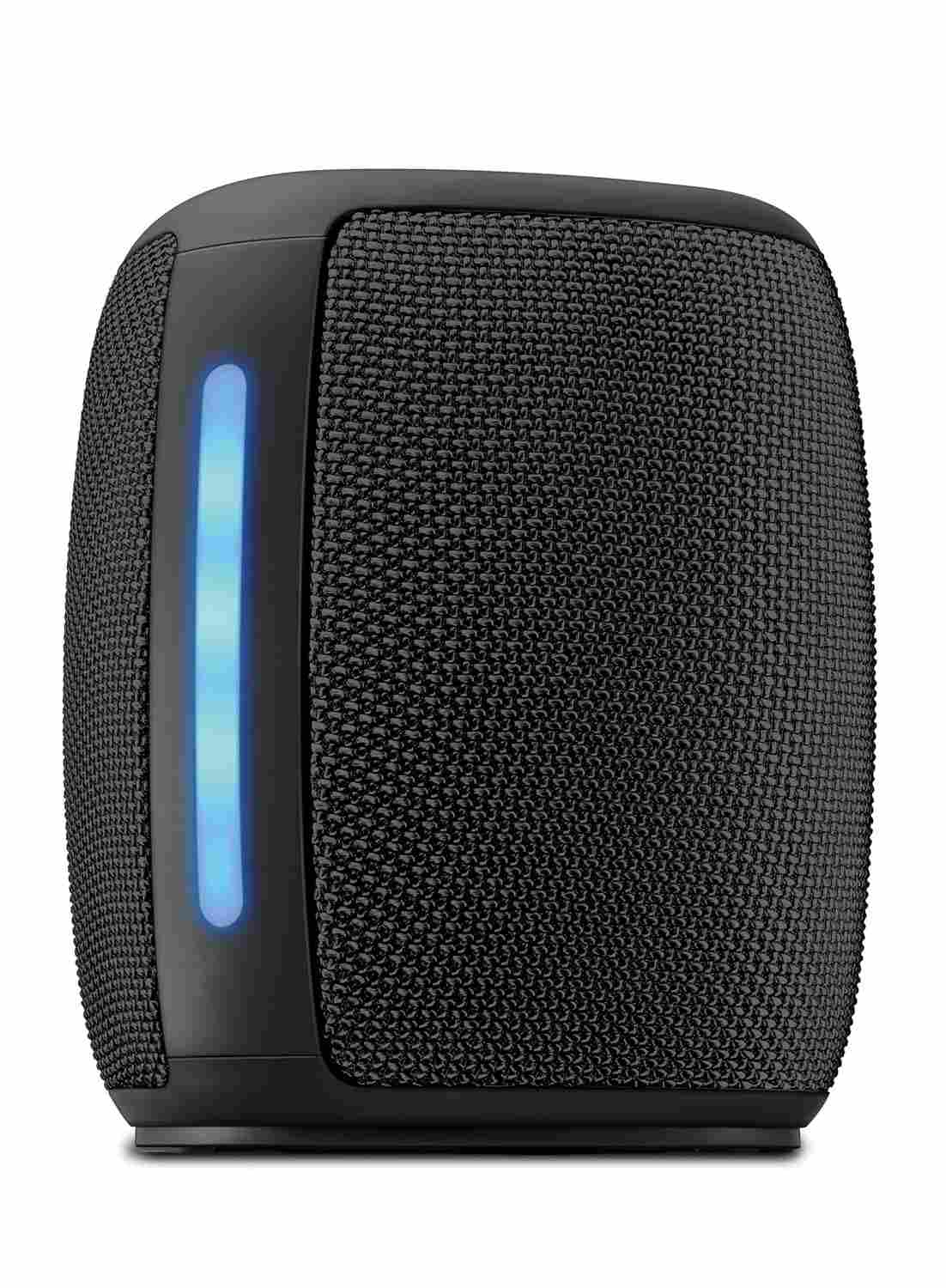 Caixa de Som Bluetooth AIWA SP-03-B: Som Potente, Luzes RGB e Resistência IPX4