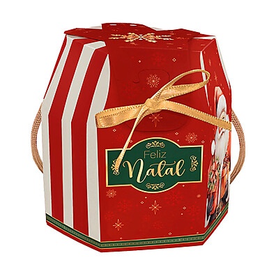 Caixa Mini Panetone Natal: Elegância e Praticidade
