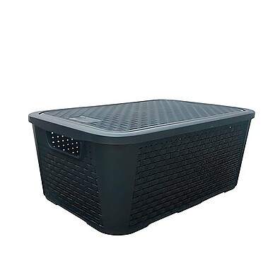 Caixa Organizadora Rattan: Organize com Estilo!