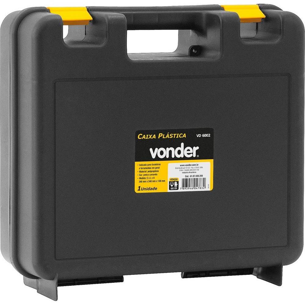 Caixa Organizadora Vonder VD6002: Ferramentas Seguras!