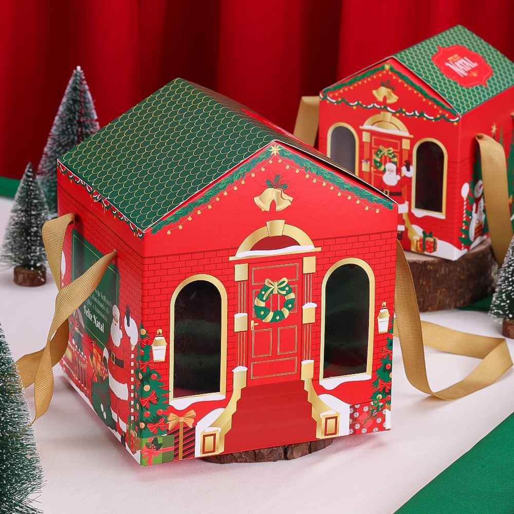 Caixa Panetone 500g Natal 2025: Elegância e Visor!