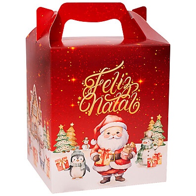 Caixa Panetone Maleta: Natal Encantado!