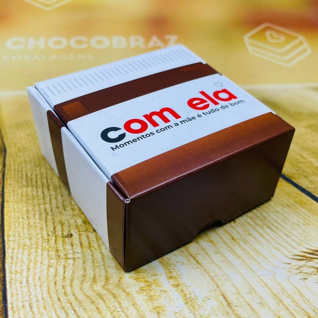 Caixa para Doces Dia das Mães: Kit com 10 Unidades
