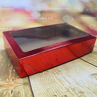 Caixa para Doces Vermelha (15 Unidades)