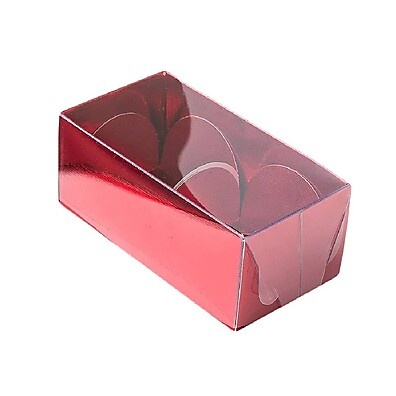 Caixa para Doces Vermelha: Kit 10 Unidades