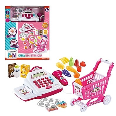Caixa Registradora Multikids: Diversão Realista!