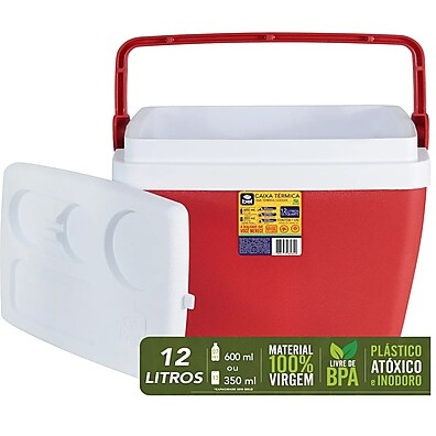 Caixa Térmica 12L Belfix: Gelo o Dia Todo!