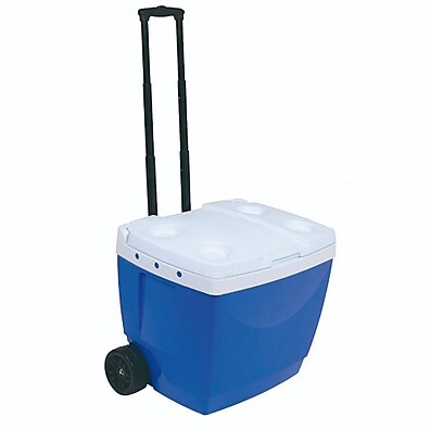 Caixa Térmica 42L com Rodas: Gelo o Dia Todo!