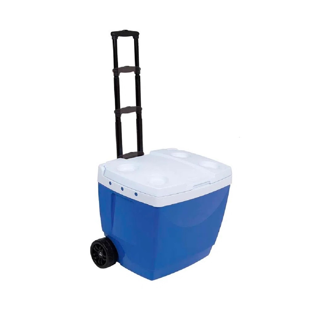 Caixa Térmica 42L com Rodas: Mantenha Tudo Gelado!