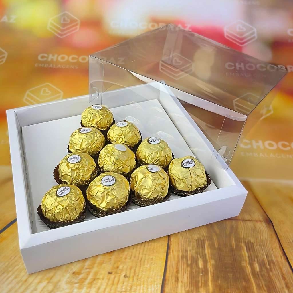 Caixas de Natal com Visor: 10 Doces!