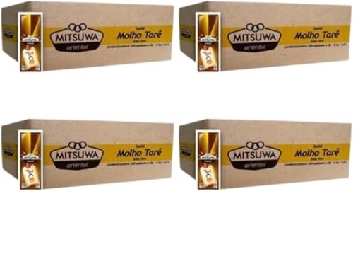 Kit 4 Caixas Molho Tarê Sachês Sushi Hot Roll Delivery