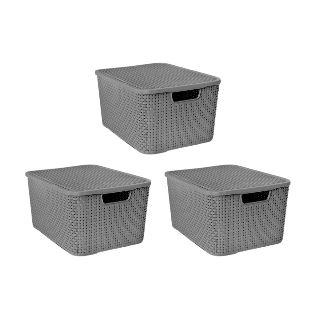 Caixas Organizadoras Rattan 17L: Solução Prática e Estilosa para Sua Casa