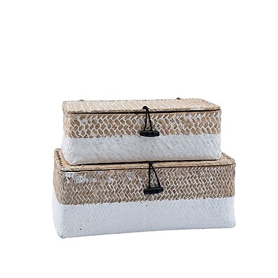 Caixas Organizadoras Seagrass: Organize com Estilo!