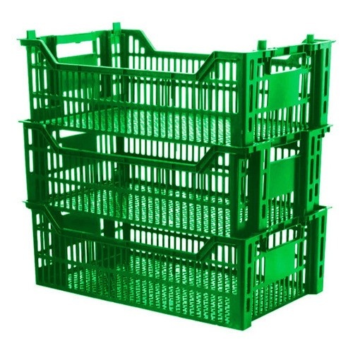 Caixas Plásticas Agrícolas: Kit 6 Peças Multiuso
