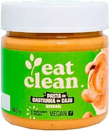 Eat Clean Pasta De Castanha De Caju Integral - 160G
