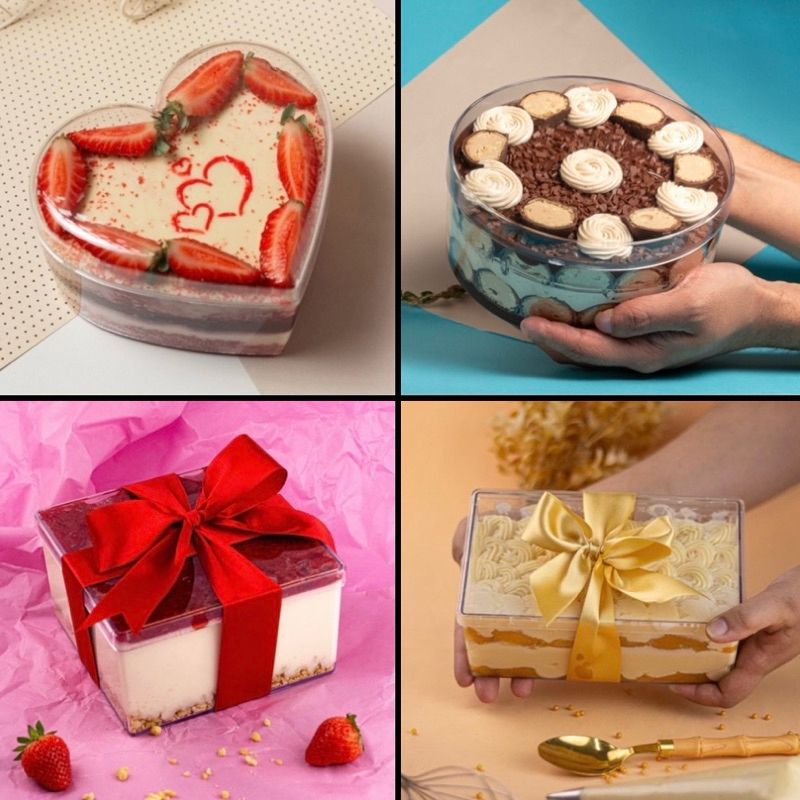 Cake Box Blue Star: 10 Unidades para Seus Bolos!