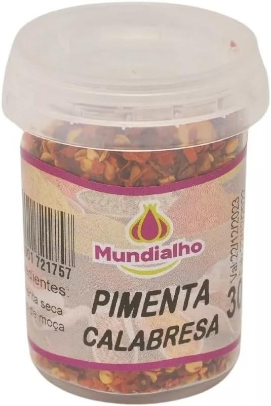 Pimenta Calabresa Pote Mundialho 30g