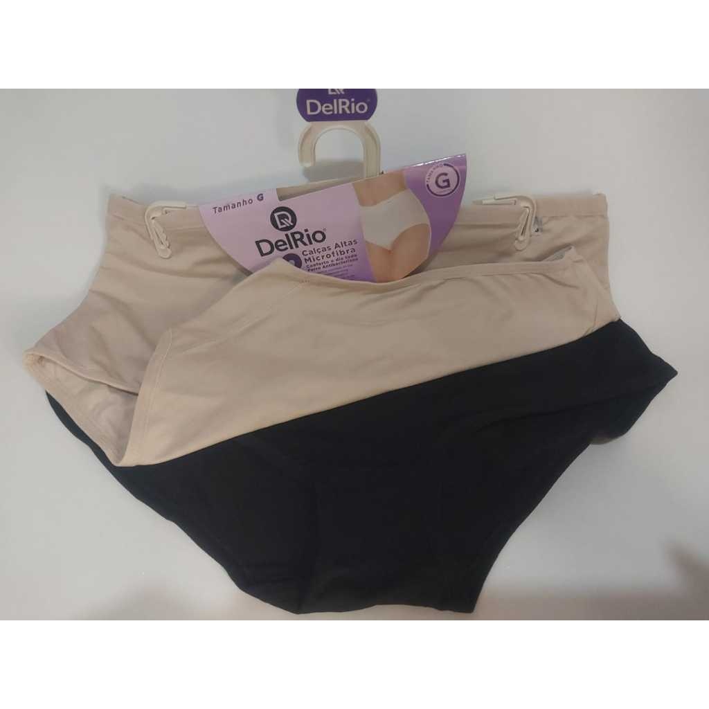Calça Alta Microfibra KIT 2 Del Rio – Forro Antibacteriano e Conforto Máximo
