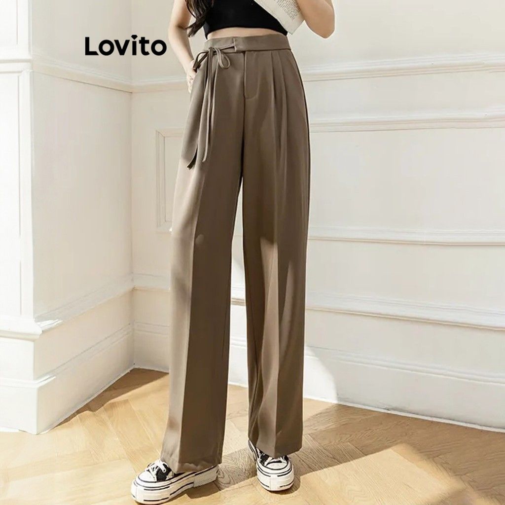 Calça Assimétrica Lovito: Estilo Casual e Moderno