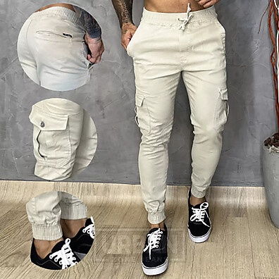 Calça Cargo Jogger: Estilo e Praticidade!