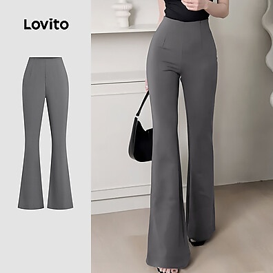 Calça Cinza Lovito: Elegância e Conforto