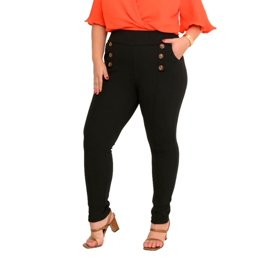 Calça Crepe Plus Size: Conforto e Estilo!